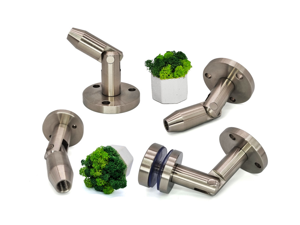 Fittings for glass canopies